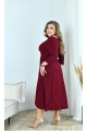 Ошатна бордова сукня | ba-01827