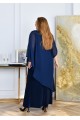Синий костюм: Накидка и сарафан | ba-02001